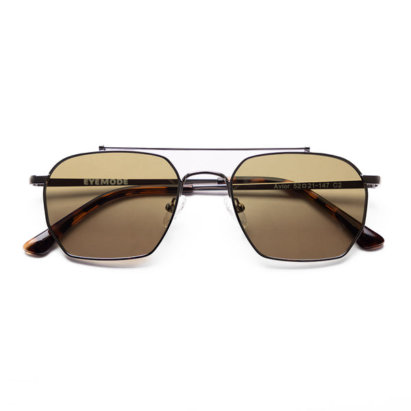 Midnight orange sunglasses front