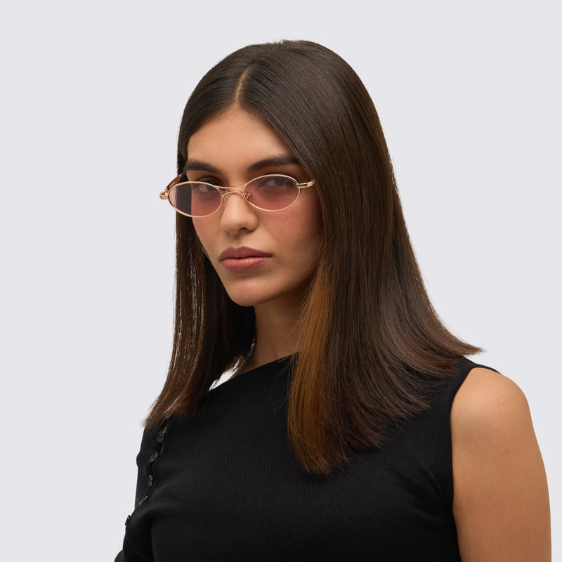 Rose Bronze Women Sunglasses