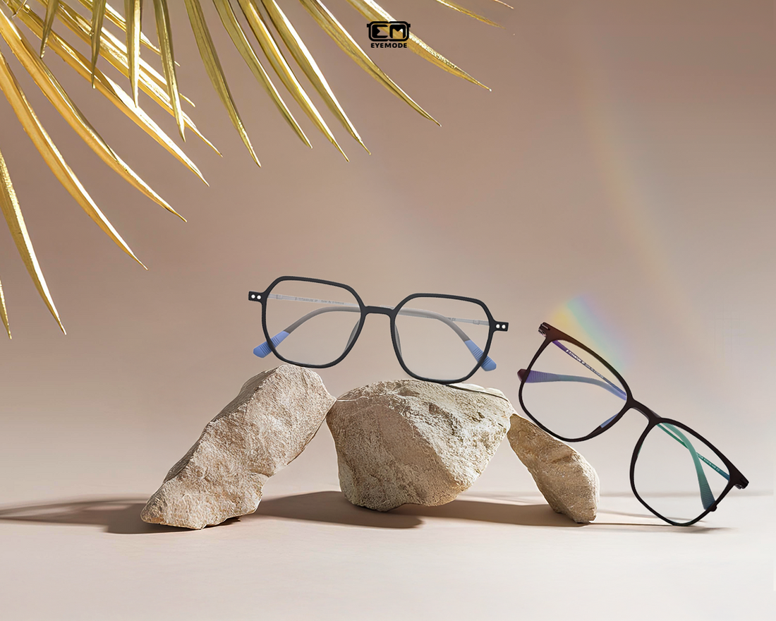 Ultem and titanium eyewear