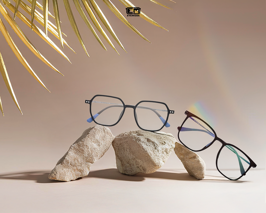 Ultem and titanium eyewear