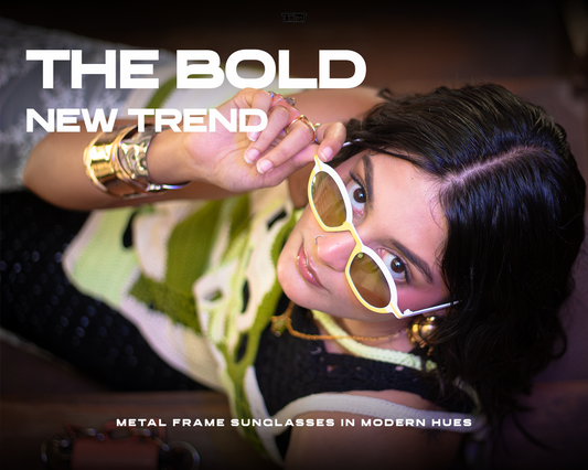 The Bold New Trend: Metal Frame Sunglasses in Modern Hues