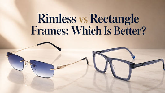 Rimless vs Rectangle Frames: Which Wins for Everyday Wear?