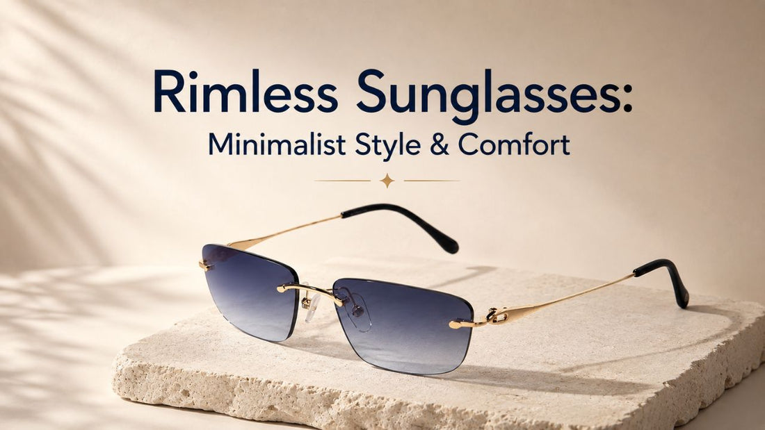 Rimless Sunglasses: Minimalist Style, Comfort & Everyday Wear