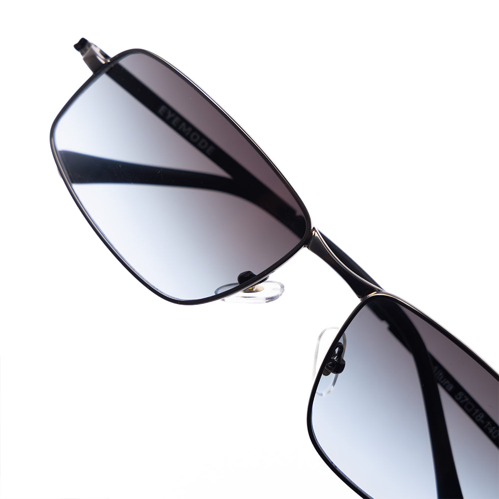 Gunmetal Aviator Sunglasses