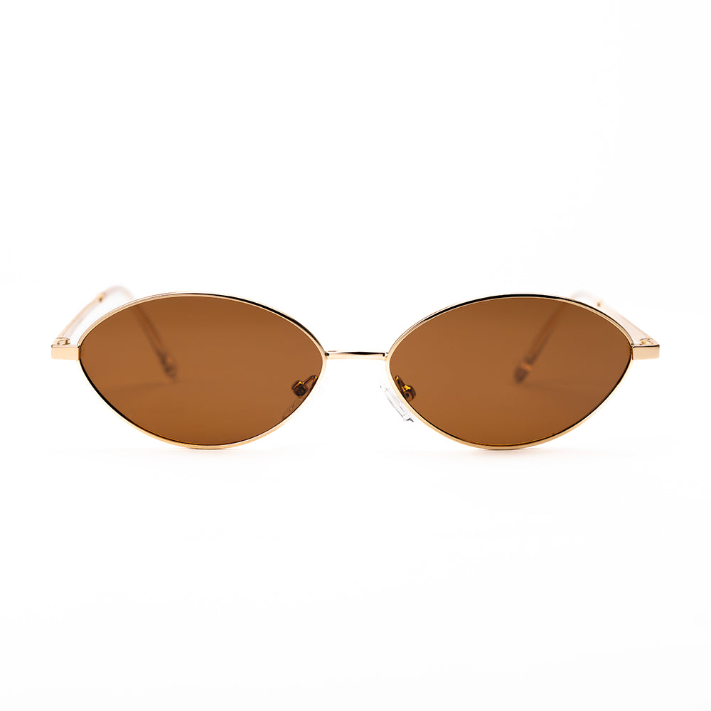 Arix Dusk Brown Oval Frame
