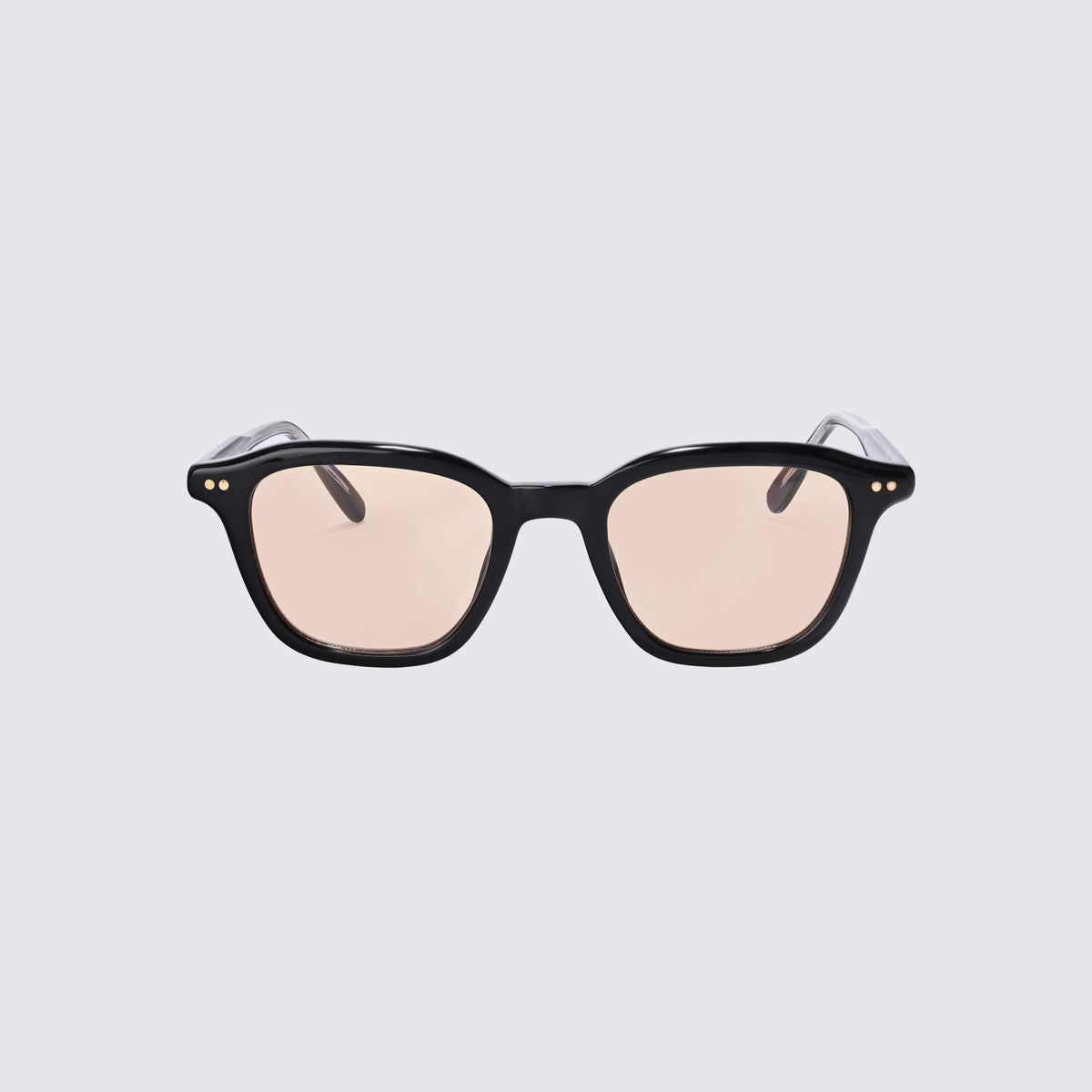 Asher Amber Nude Sunglasses Front View