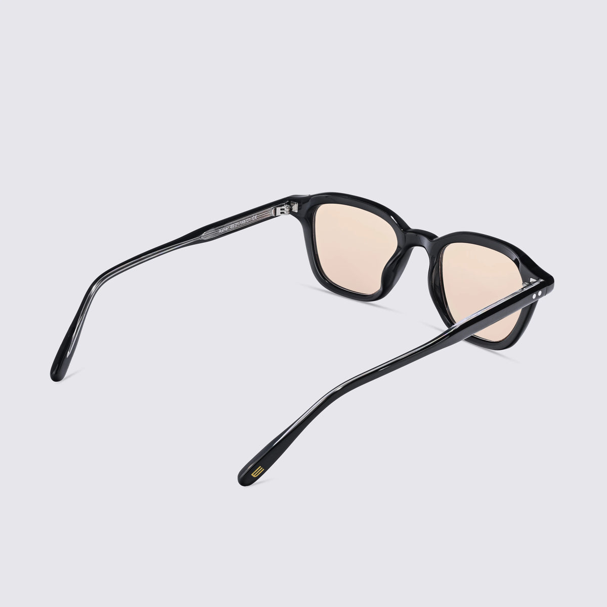 Asher Amber Nude Sunglasses Side View