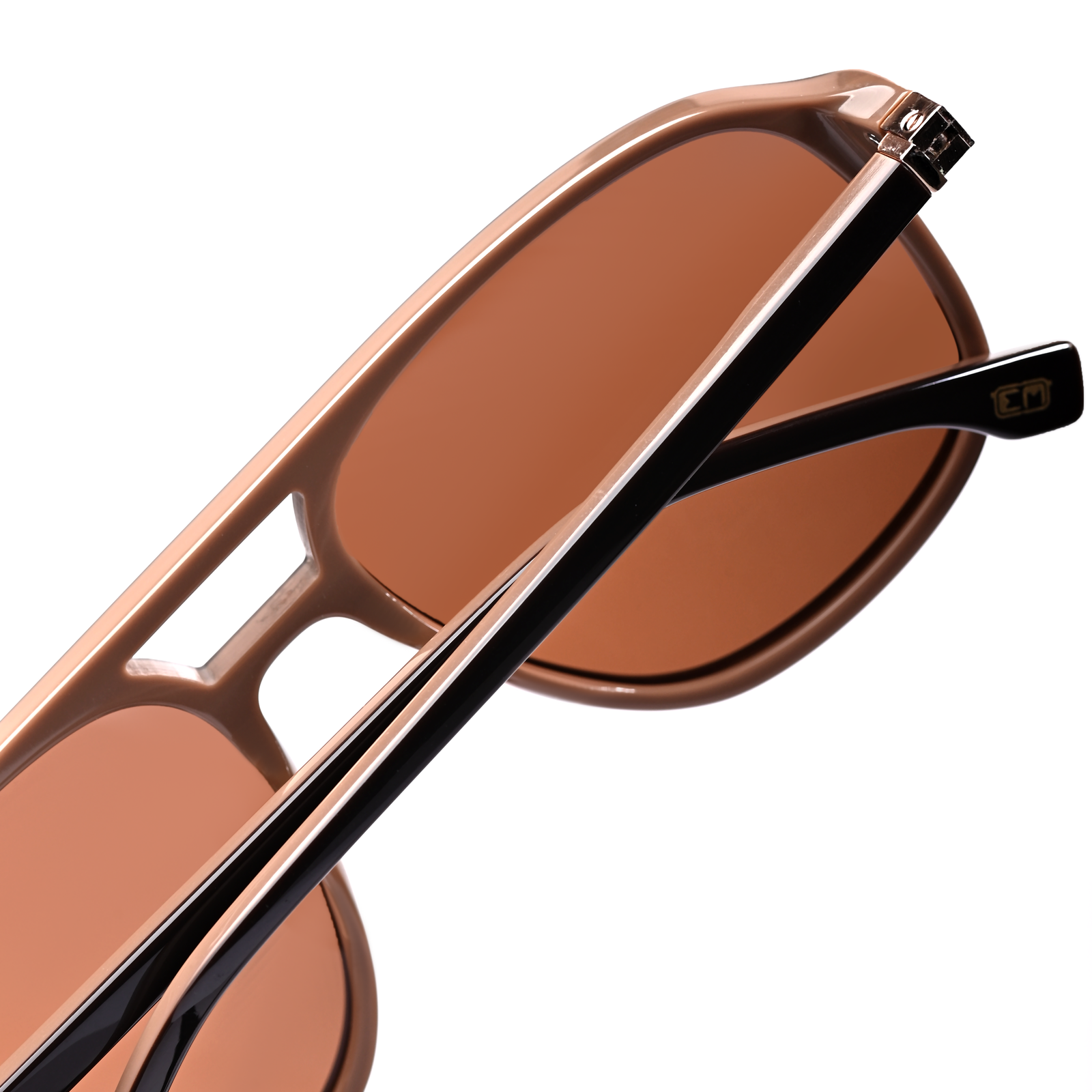Copper frame sunglasses