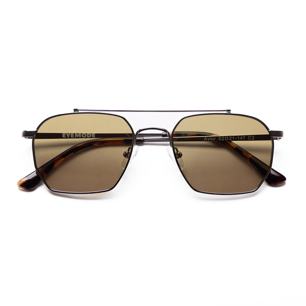 Midnight orange sunglasses front