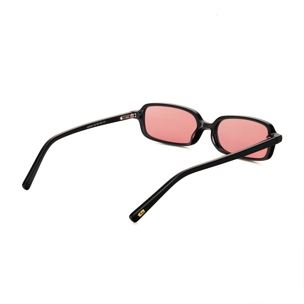Cerin Steel Noir Sunglasses Temple View
