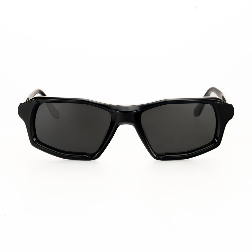 Matte black sunglasses