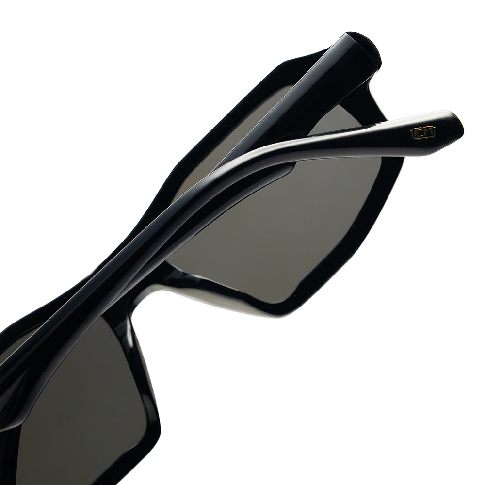Black wraparound sunglasses