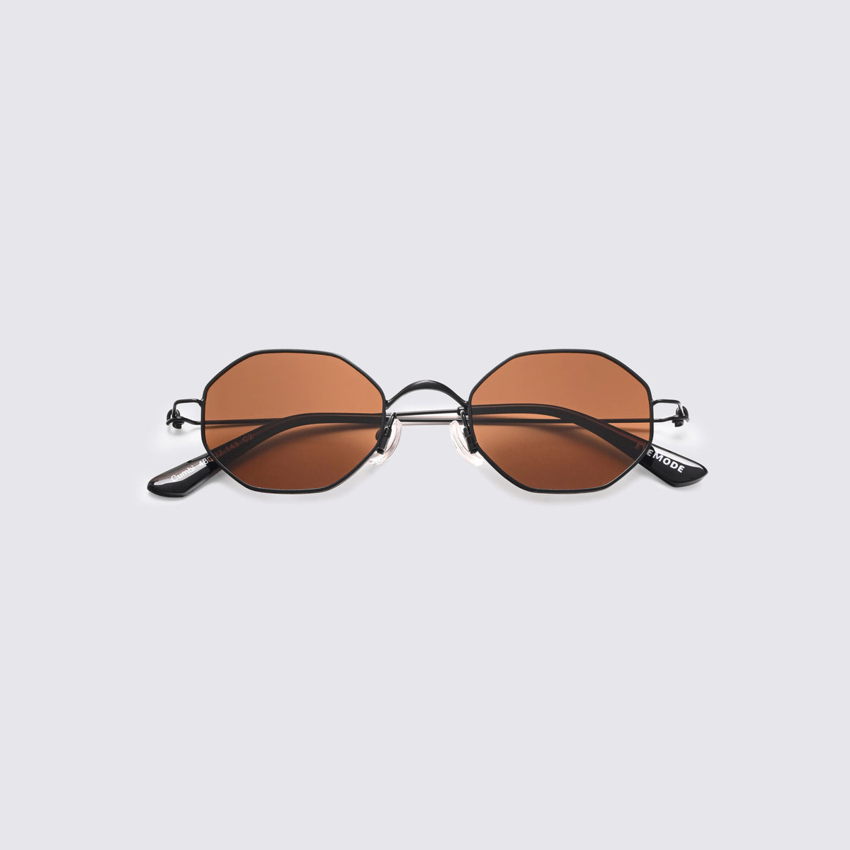 Brown sunglasses front view