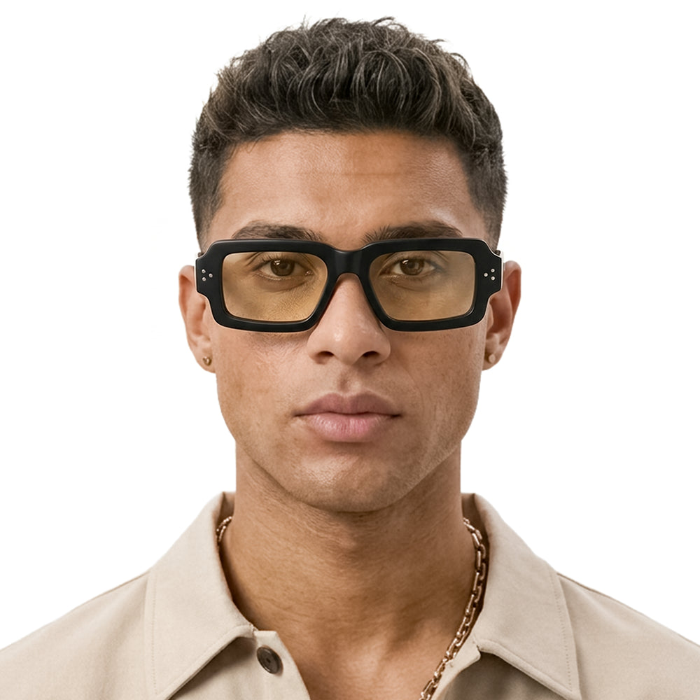 Brown square sunglasses