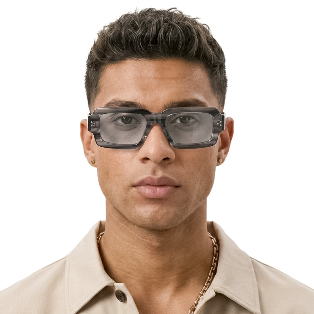 Black square sunglasses