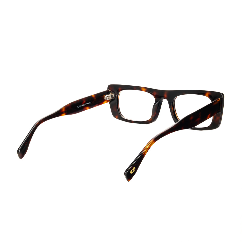 Lightweight ruby frame glasses