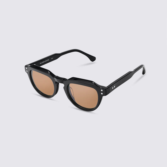 Kael Honey Sickle Sunglasses