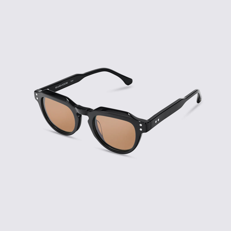 Kael Honey Sickle Sunglasses
