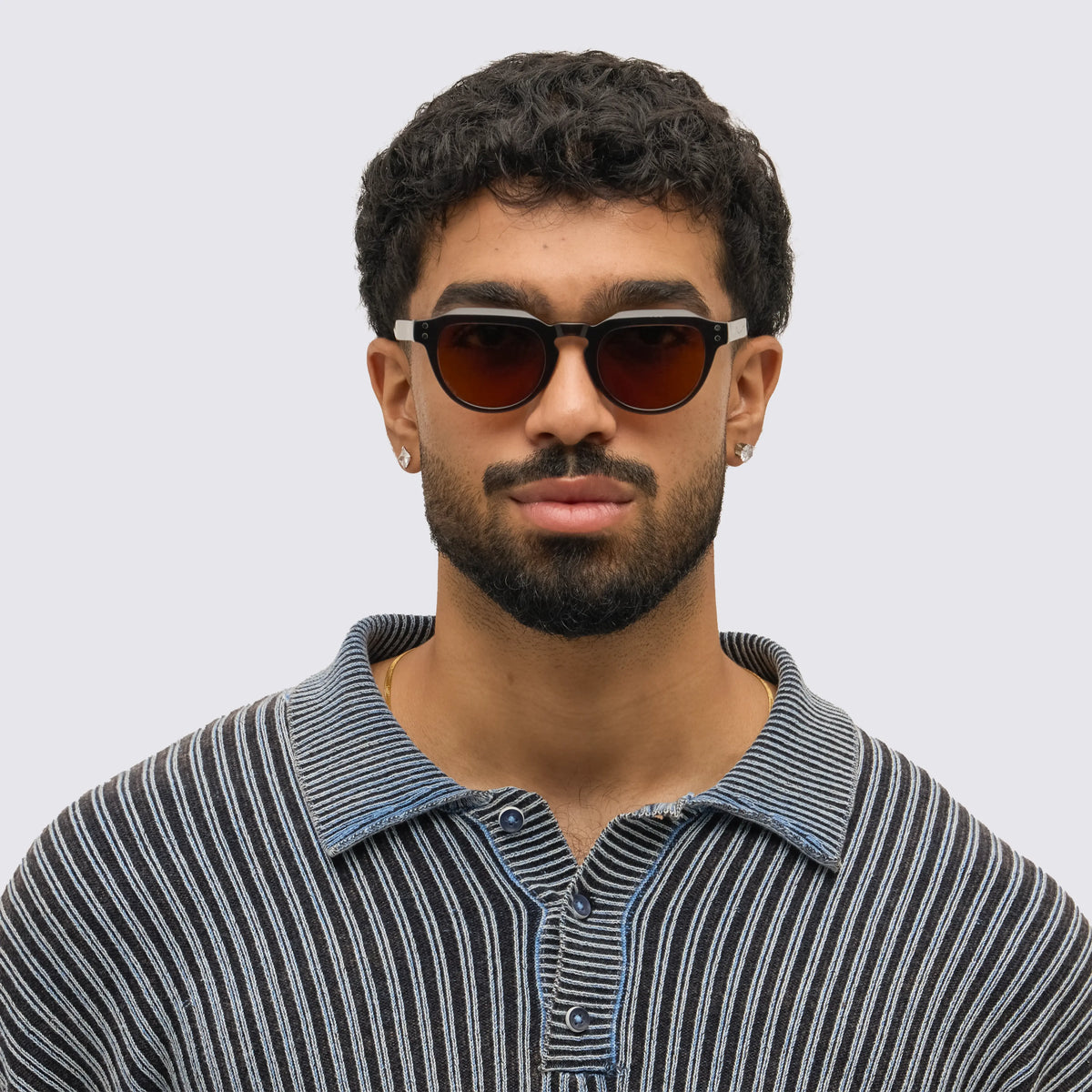 Kael Mocha sunglasses model