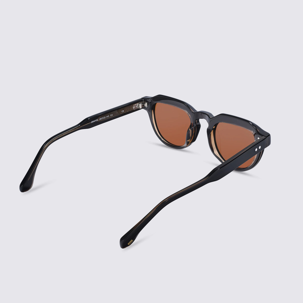 Kael Mocha Sunglasses Side