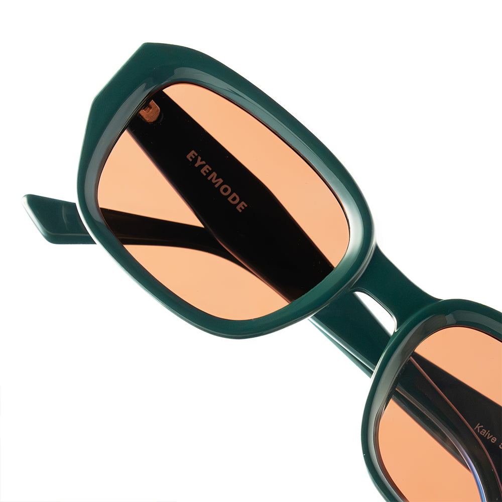 Kaive Sierra Green Sunglasses Side Angle