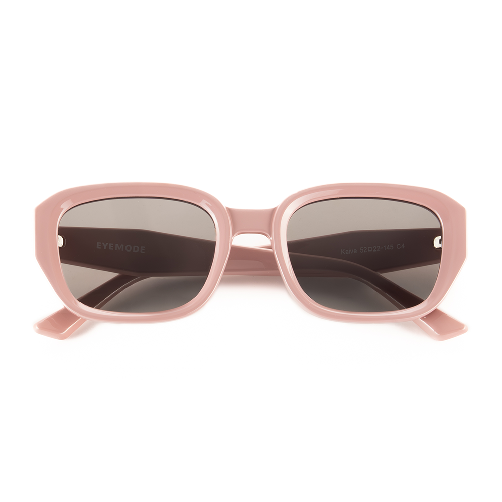 Kaive Vanilla Frost Pink Sunglasses Front View