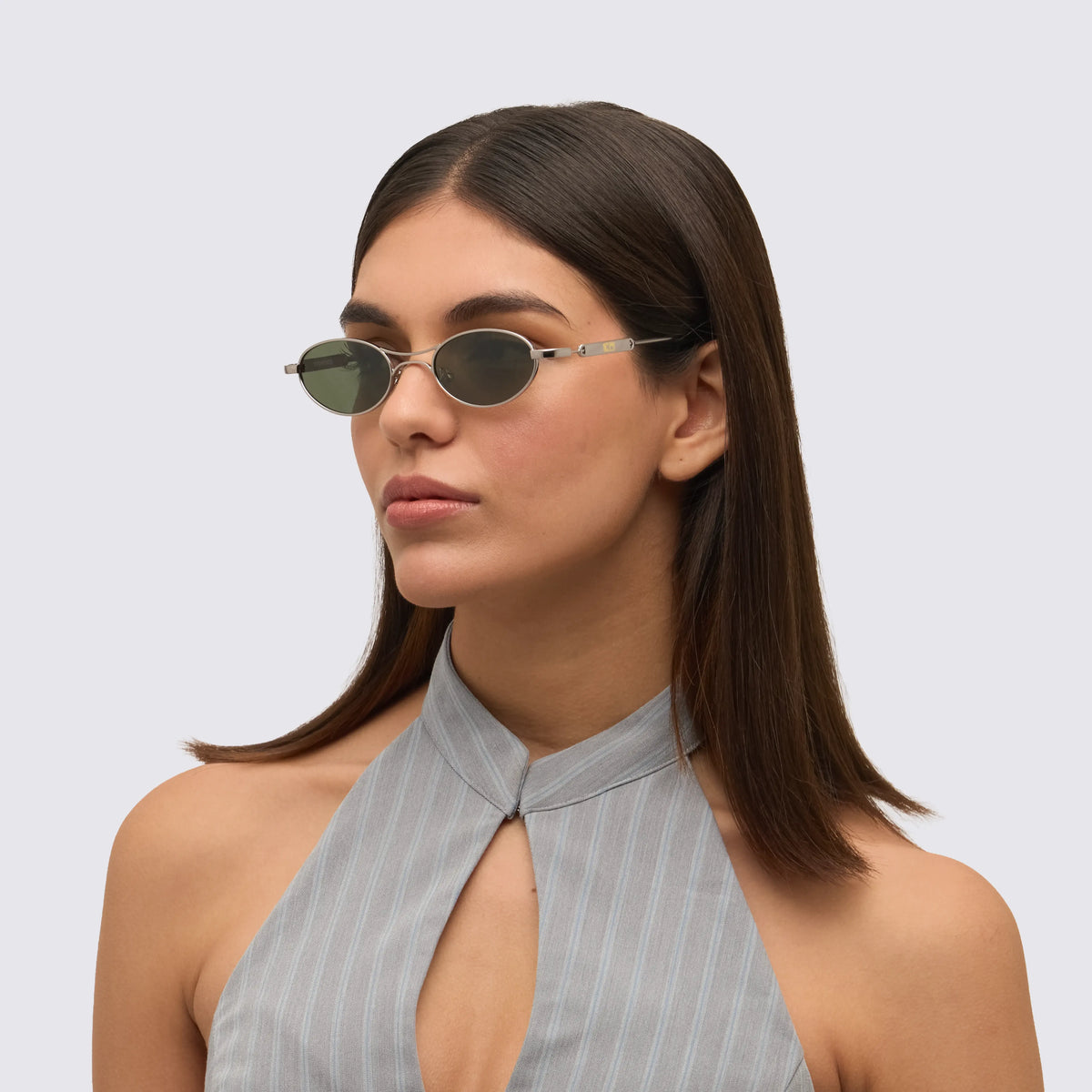 Military Green Women Sunglasses