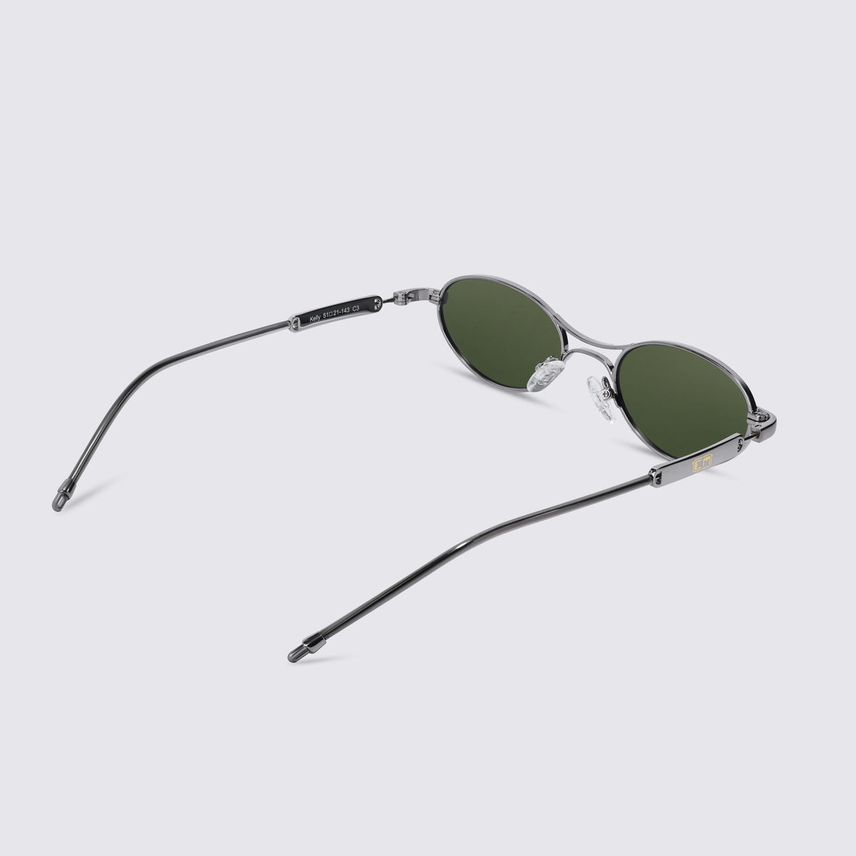 Kelly Military Green Sunglasses Side View