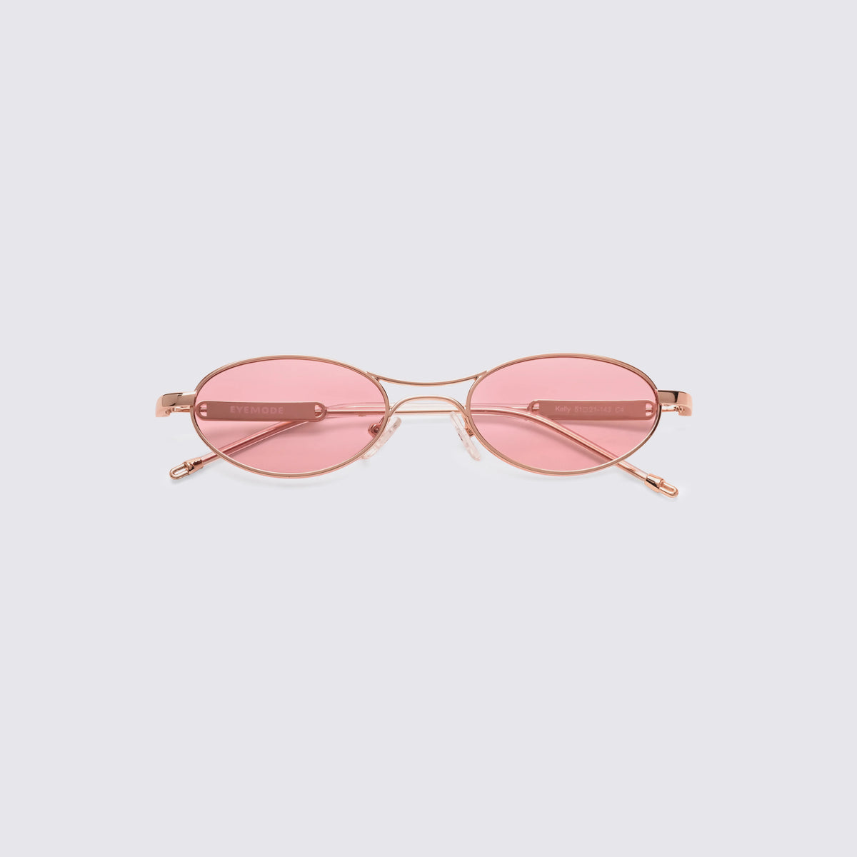 Kelly Rose Bronze Sunglasses Angled View
