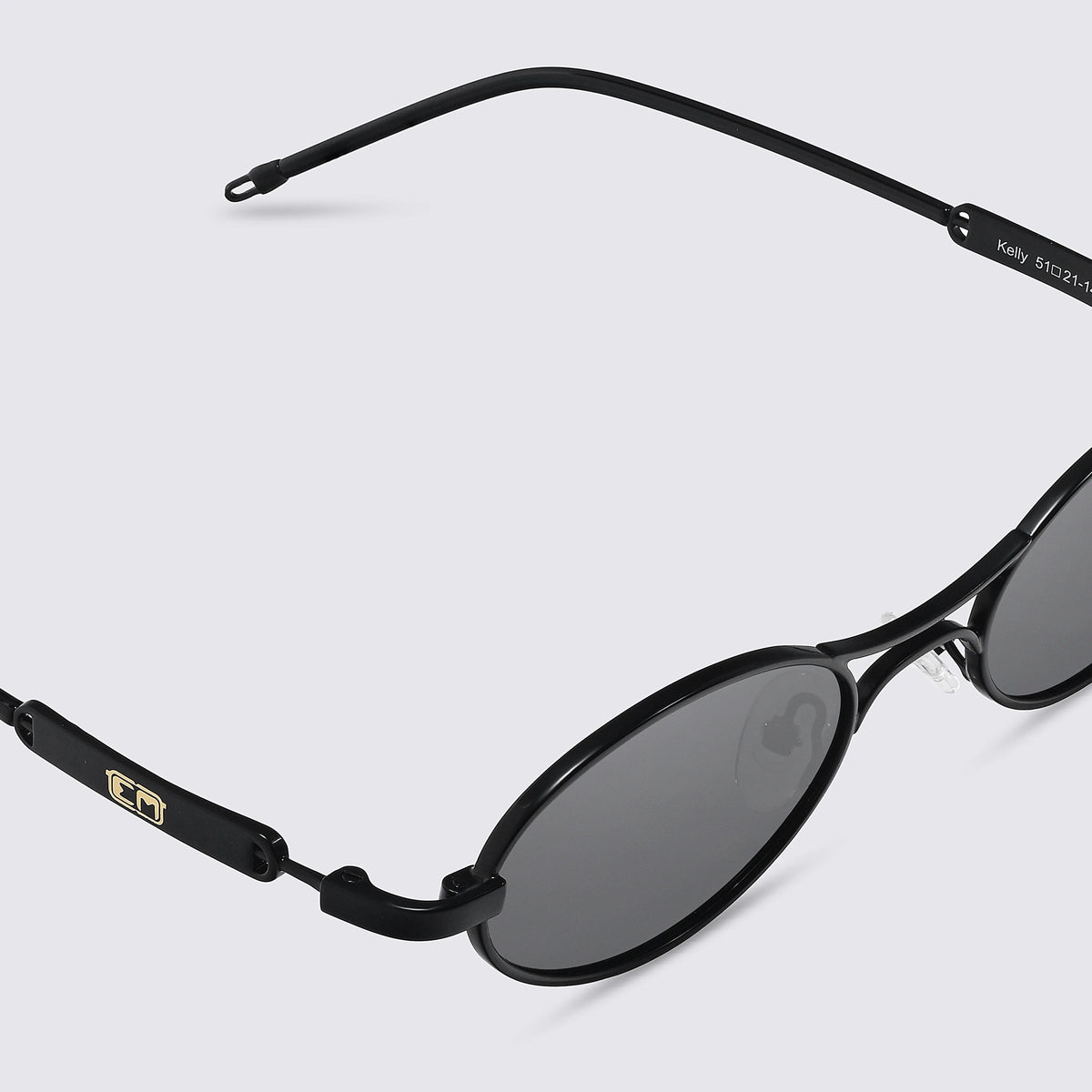 Black Rouge Sunglasses Angled