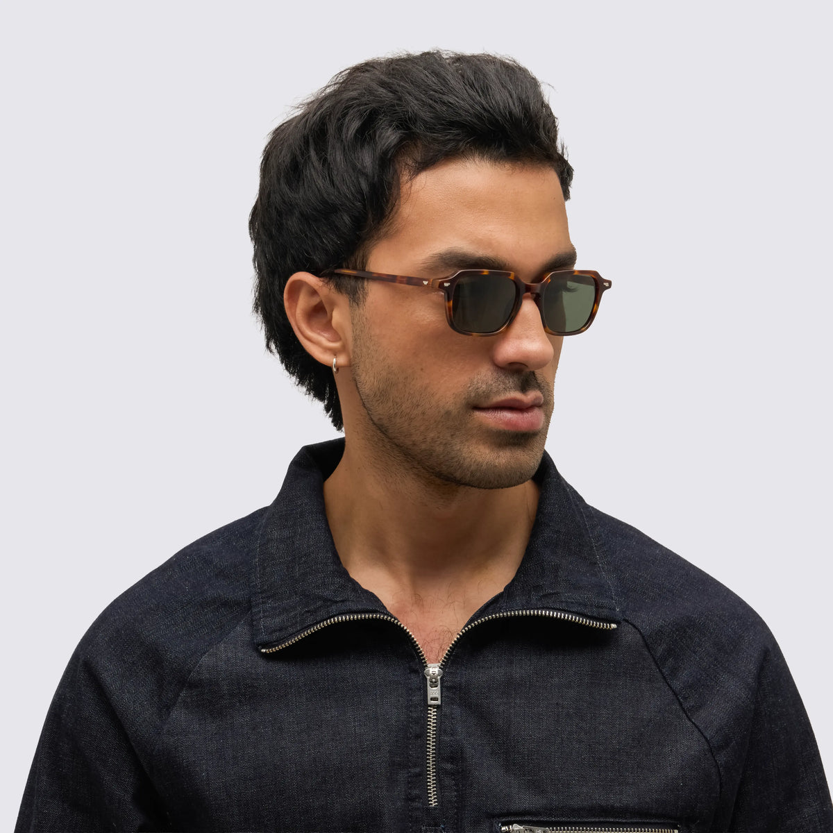 Apex Havana Men Sunglasses