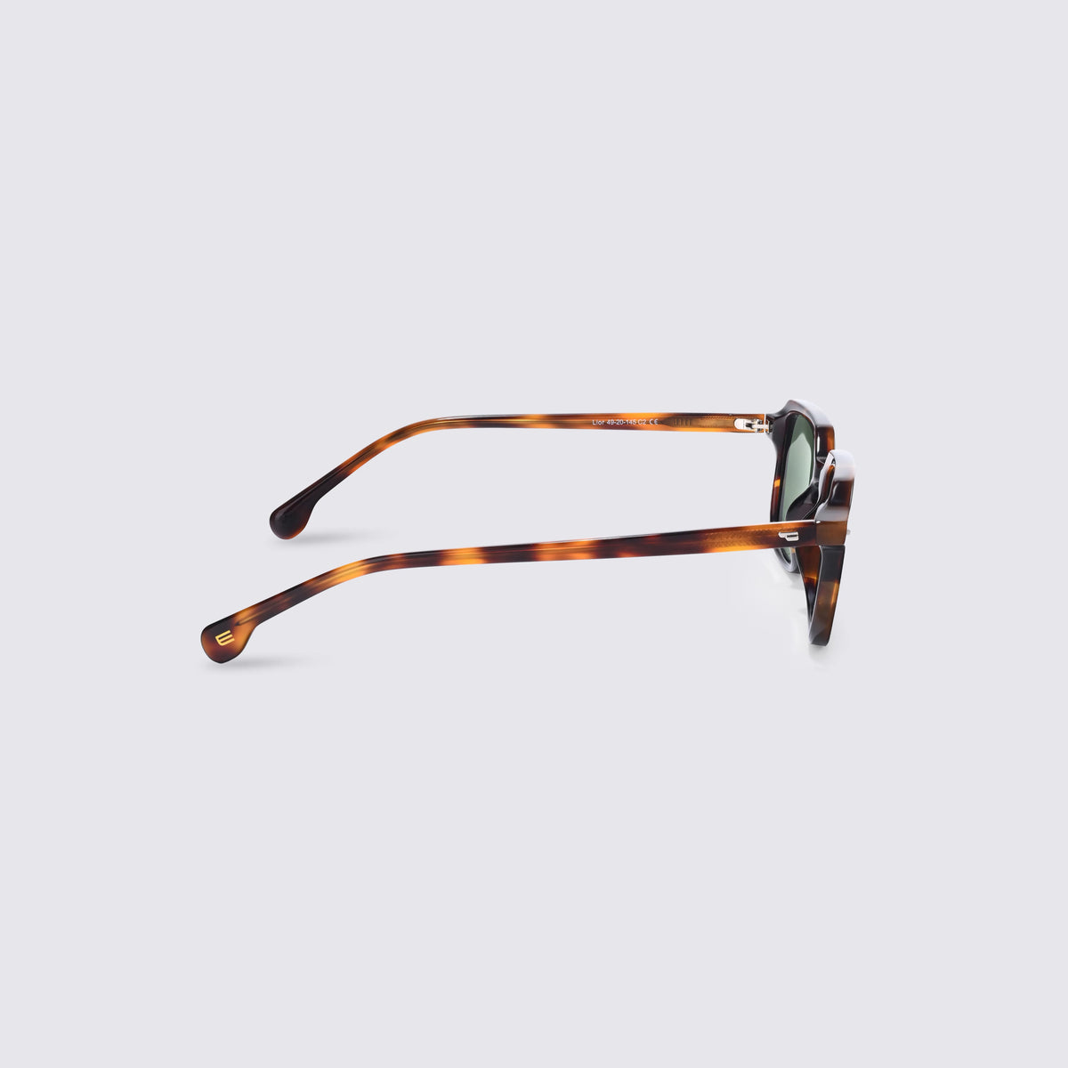 Lior Apex Havana Sunglasses Profile View