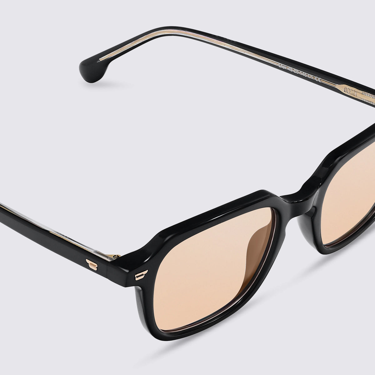 Lior Honey Drift Sunglasses Angled View