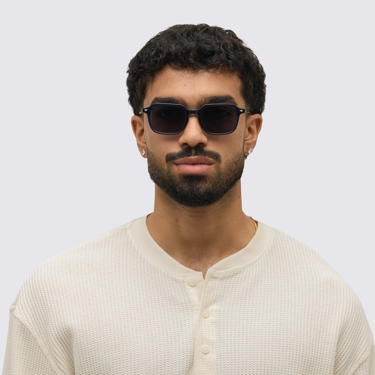 Midnight Blue Men Sunglasses