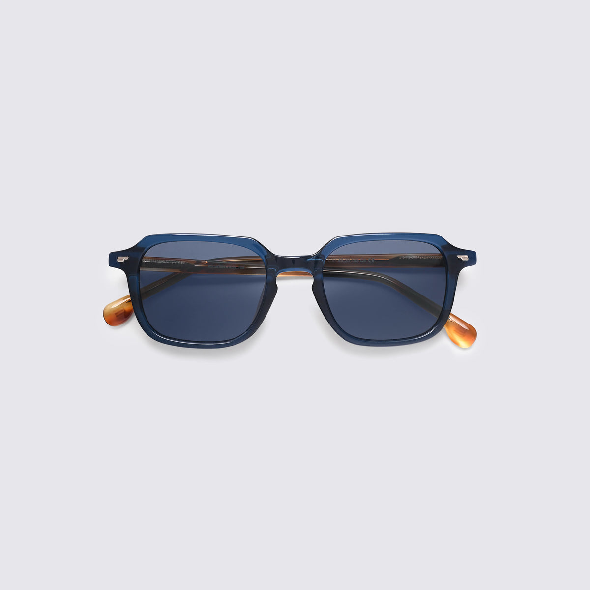 Lior Midnight Blue Sunglasses Front View