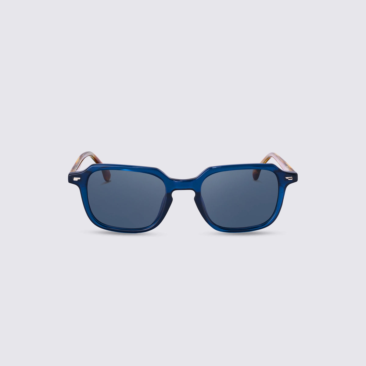 Lior Midnight Blue Sunglasses Close Up