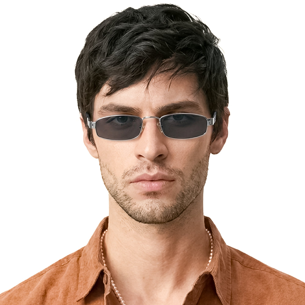 Black aviator sunglasses