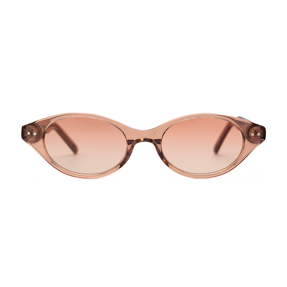 Nude Glam pink lenses