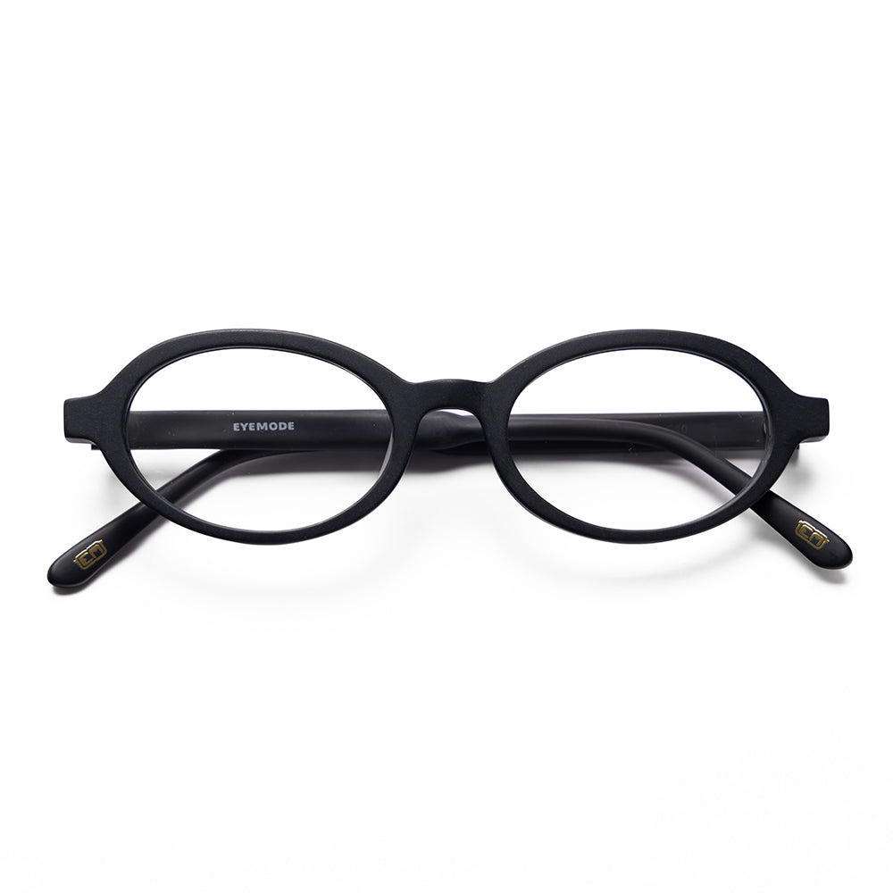 Matte obsidian eyeglasses