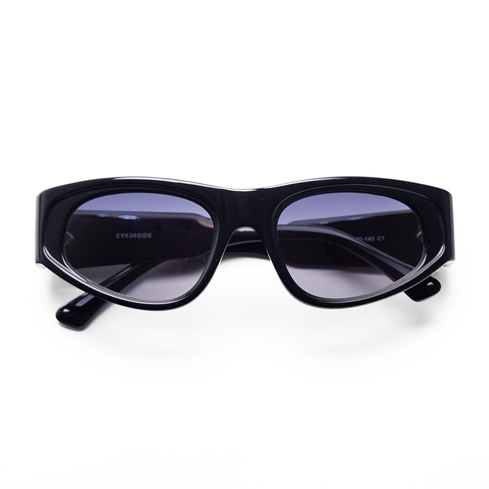 Classic black sunglasses front