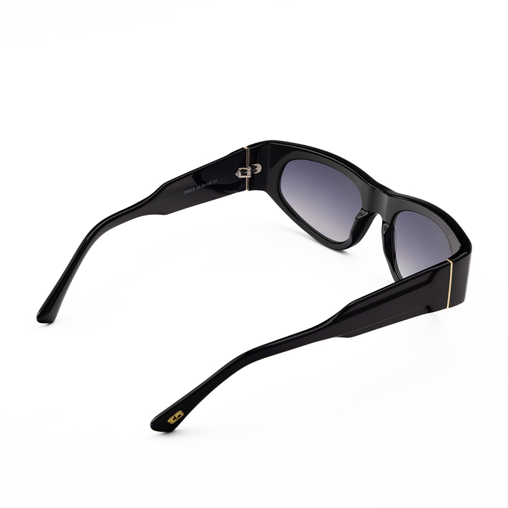 Trexo Cipher Black Sunglasses