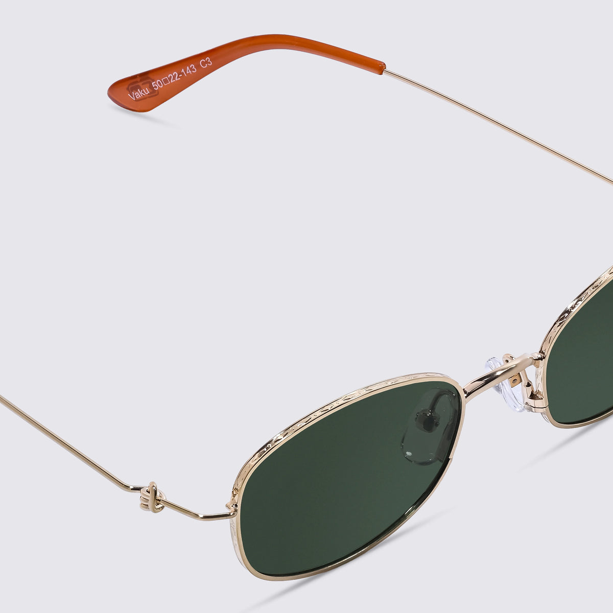 Vaku Regalia Green Sunglasses