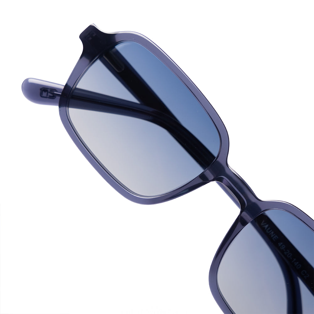 Slim blue sunglasses