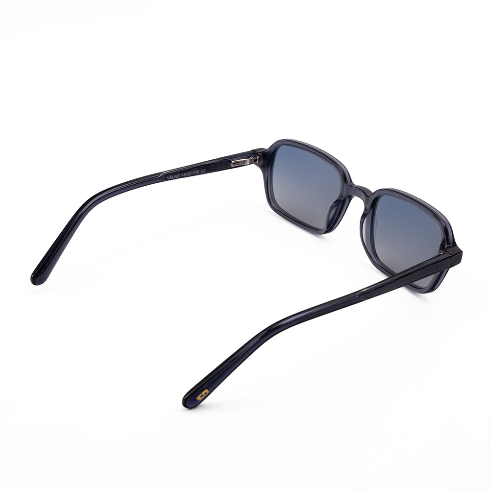 Minimal blue sunglasses