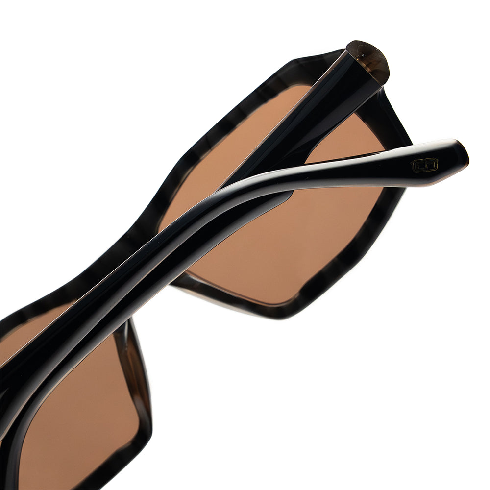 Elegant brown sunglasses with sophisticated premium styling