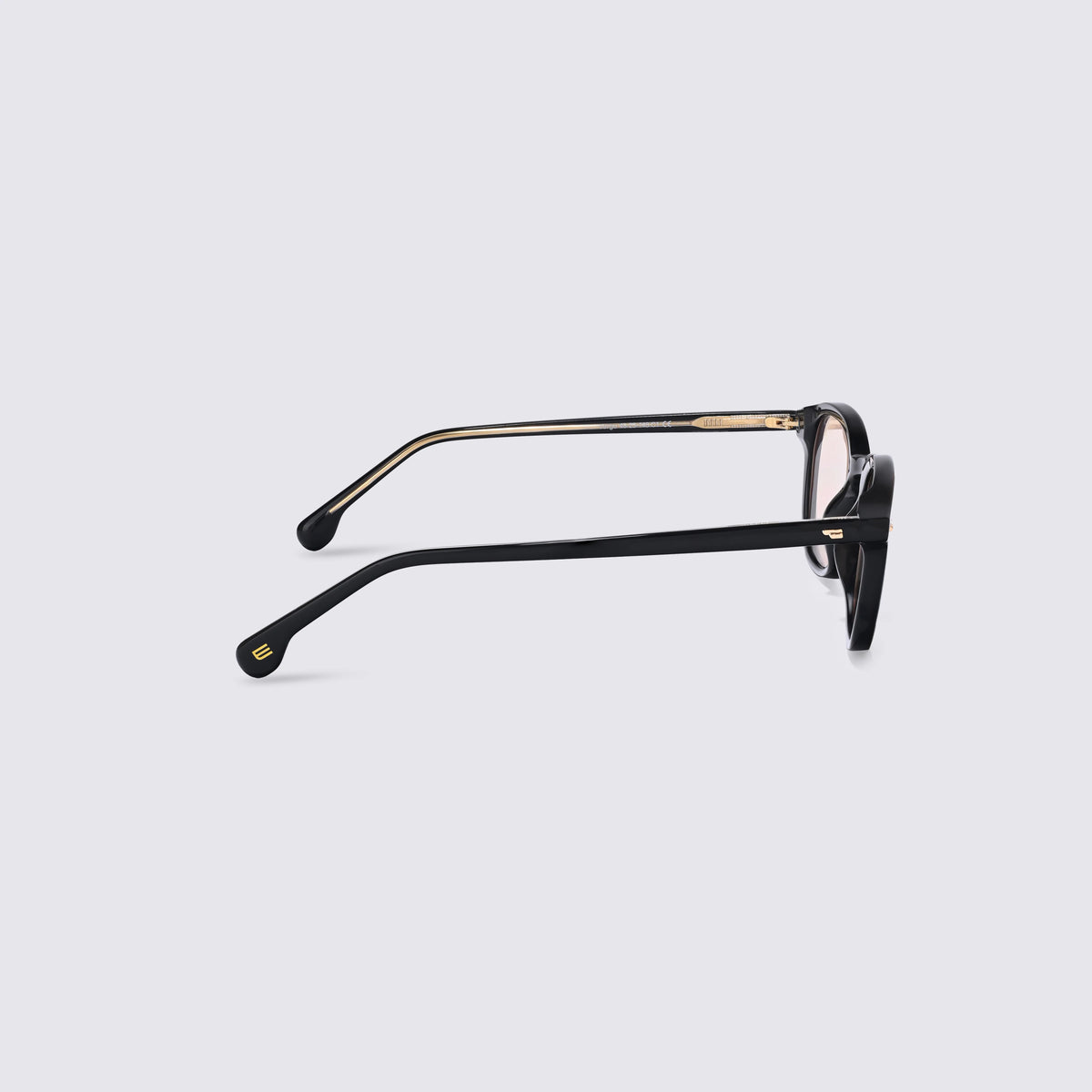 Vergo Mustard Noir Sunglasses Profile View