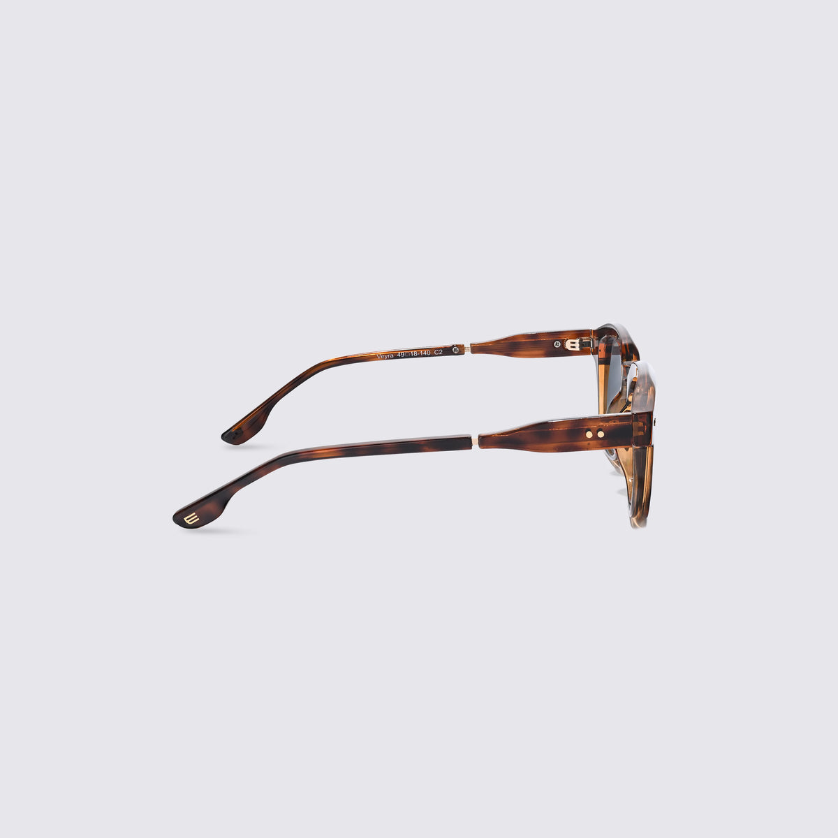 Veyra Sky Havana Sunglasses Profile View