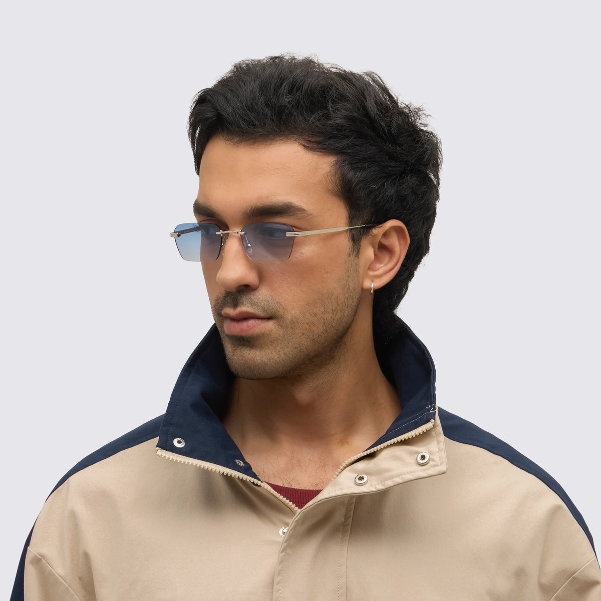 Blue Mist Men Sunglasses